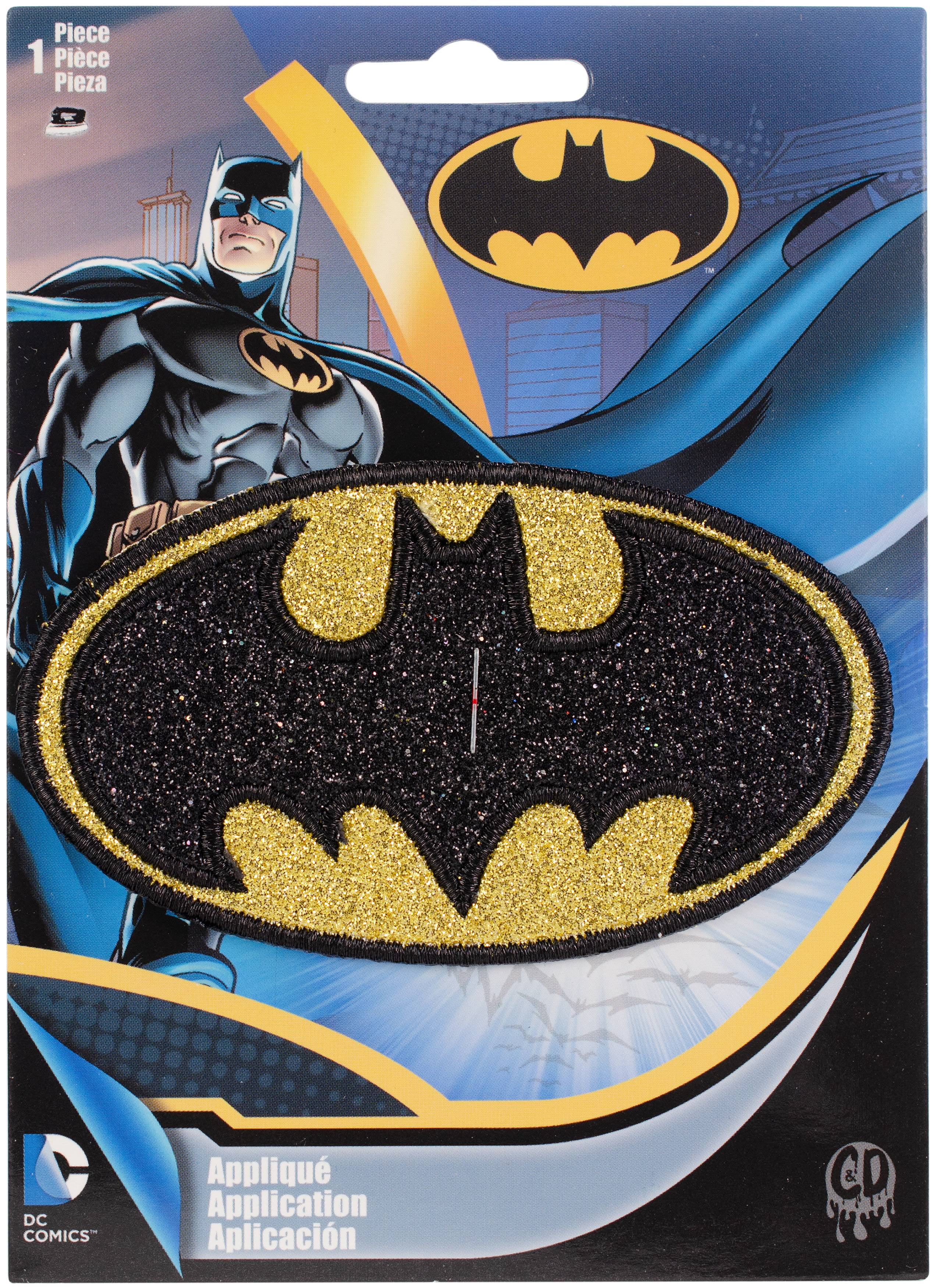 C&D Visionary DC Comics Patch-Batman Glitter 