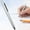 D, variant on 0.5mm Retractable Gel Pen with Black Ink Refill, Blue Barrel, Aluminum Alloy Fitting, Quick Dry Anti Smudge Ink