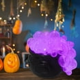 thumbnail image 6 of Witch Jar Bubbling Cauldron Set, Easy DIY Glowing Bubble Witch's Cauldron, Light up Witches Bubbling Cauldron, Bubbling Cauldron with Clear Ornaments, Halloween Party Indoor Witch Prop Decor, 6 of 7