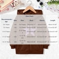 thumbnail image 3 of Vmberlty Kids Zip Up Hoodies Girl's Winter Small Print Fleece Lined Long Sleeve Hooded Zipper Sweatshirt Coats for 5-14 Years, 3 of 7