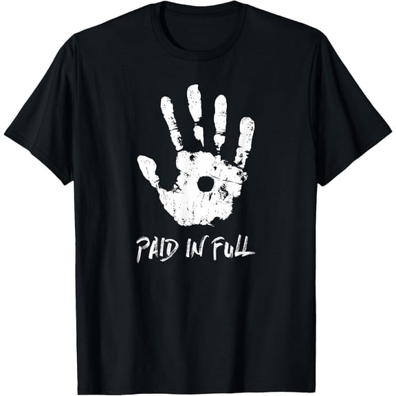 Men's Tee Jesus Hand Print, Paid in Full - Christian Faith T-Shirt, Comfortable Breathable Soft Tee, Men's 100% Cotton Graphic T-Shirt 180gsm