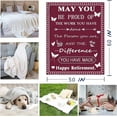 thumbnail image 5 of Retirement Gifts for Men 2023,Retired Gifts for Men Women,Happy Retirement Blanket 60"x 50",Best Retirement Gifts for Parents Grandparents,Unique Retirement Farewell Gifts for Friends Coworkers Boss, 5 of 5