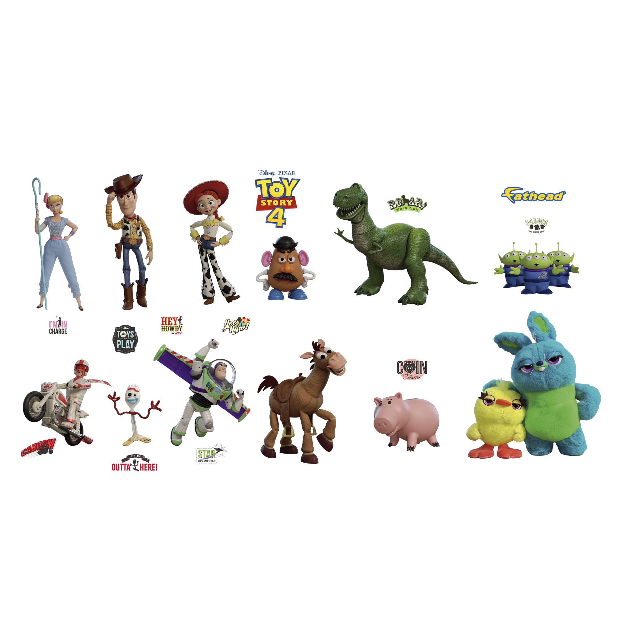 Toy Story 4: Movie Poster Mural - Officially Licensed Disney Removable –  Fathead