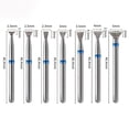 thumbnail image 5 of dianhelloya 7Pcs Nail Drill Bits Set Assorted Size Heavy Duty Emery Nail Art File Pedicure Manicure Grinder Machine Bits Accessories Replacement Kit Sets, 5 of 7