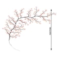 thumbnail image 6 of Cherry Blossom Branch LED Light, Ambient LED Light, DIY Shape Light, 63 Inch USB Powered Warm Glow Flexible Vine with Sakura Flowers Decor, for Bedroom Wall Living Room Party Indoor Decoration, 6 of 9
