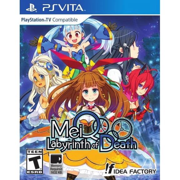 MeiQ: Labyrinth of Death, Sega, PS Vita, 859204005638