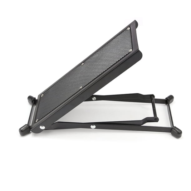 Taburete de pie de guitarra plegable Pedal de reposapiés de guitarra con almohadilla de goma antideslizante de altura ajustable Sweethay EL006423-00