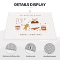 thumbnail image 4 of Microfiber Drying Mat, Minimalist Christmas Element Print Dish Drying Mat for Kitchen Counter, 18 x 24 inches, 4 of 9