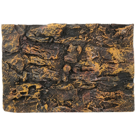 Lixianhe Reptile Tank 3D Background Tank Rock Board Reptile Tank Decorative Backdrop for Fish Tank