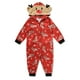 thumbnail image 3 of Pijamas familiares navideños Sinhoon, monos para adultos, niños y bebés, conjuntos a juego, pijamas navideños de una pieza, ropa de dormir con capucha de ciervo, 3 of 7