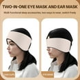 thumbnail image 5 of TELOLY Ear Muffs for Noise Reduction,Super Soundproof Effect Earmuffs,Enhances Study Efficiency Dual Protection Design Ear Protection,Gray, 5 of 7