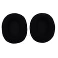 thumbnail image 2 of Almohadillas para el Oído, Material de PU Cuero / Franela, Accesorios de Repuesto de Auriculares - Negro ath-msr7 ath-m50 Sunnimix Cojines de reemplazo de orejas, 2 of 7