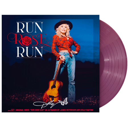 Dolly Parton- Run Rose Run- Opaque Violet LP