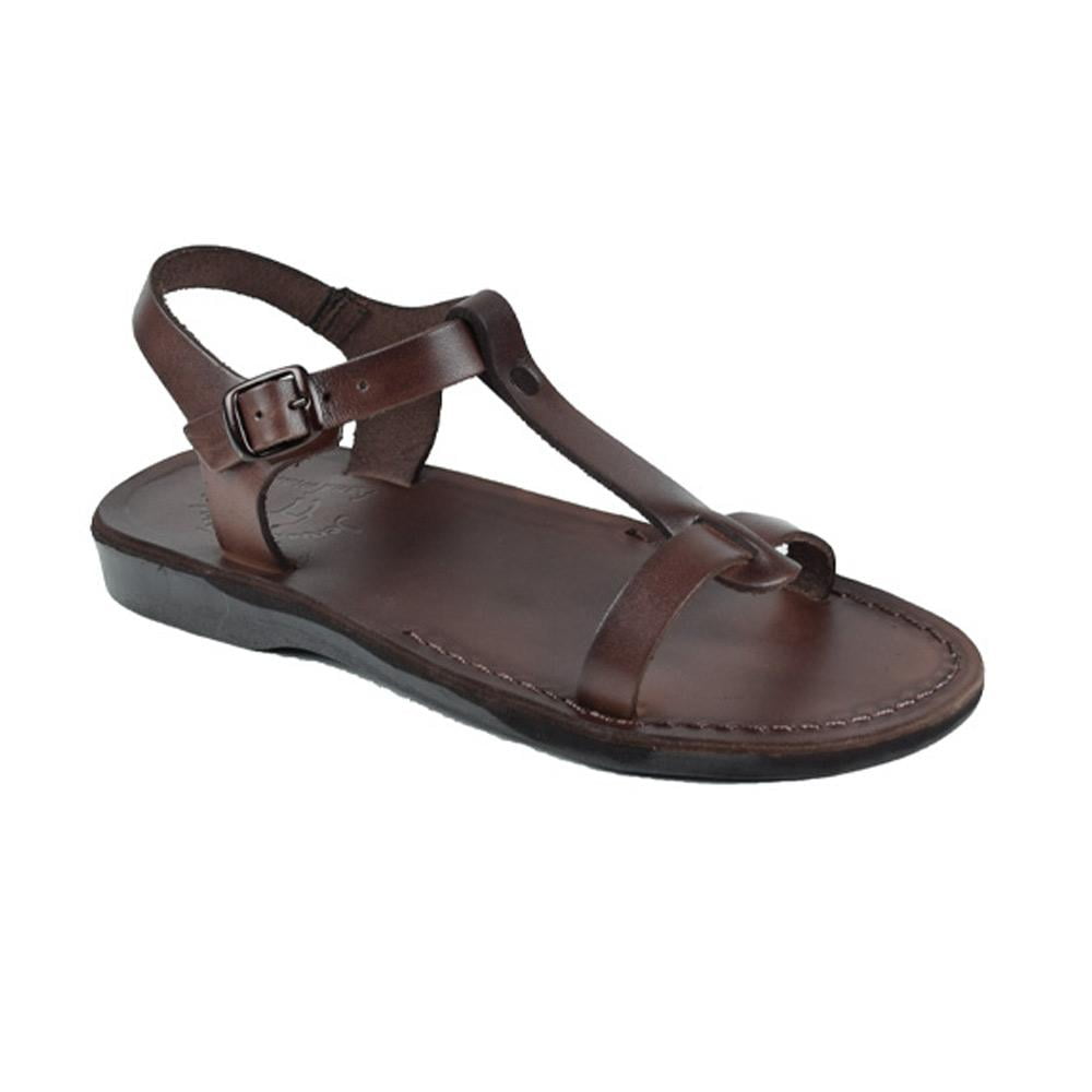 Jerusalem Sandals - Bathsheba - Leather T Strap Sandal - Womens Sandals ...