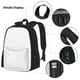 thumbnail image 3 of Fotbe White Set Escolar 3 en 1 para Niños - Mochila Duradera con Lonchera Aislante y Estuche para Lápices - Mochila Escolar para Niños y Niñas, 3 of 7