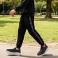 thumbnail image 7 of Men Women Slip On Running Shoes Unisex Adult Lightweight Breathable Flying Woven Mesh Walking Sneakers Non Slip Cushioned Casual Trainers for Daily Wear Outdoor Workout, 7 of 7