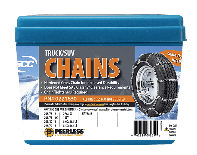 Peerless Chain Truck Tire Chains, 0221630