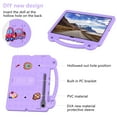thumbnail image 4 of Dteck Kids Tablet Case for Samsung Galaxy Tab S10 FE Plus 13.1 inch (Model SM-X620/X626),Shockproof EVA Case Handle Stand with Shoulder Strap Cover for Galaxy Tab S10 FE+ 2025,Lightpurple, 4 of 8