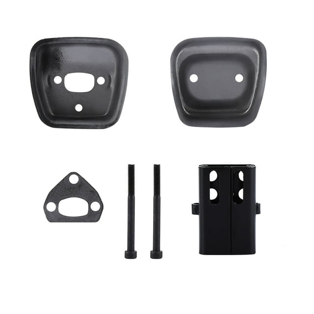 Placa Protectora de Refrigeración de Escape Silenciador NikouMX para Motosierra Husqvarna 142 137 141 36 41