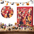thumbnail image 1 of Figuras Terror Calendario Cuenta Regresiva Halloween 24 Días Novedad Regalo Sorpresa, 1 of 9