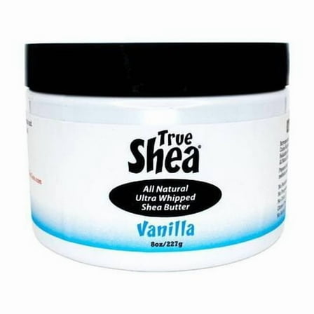 True Shea All Natural Ultra Whipped Vanilla Shea Butter 8 oz