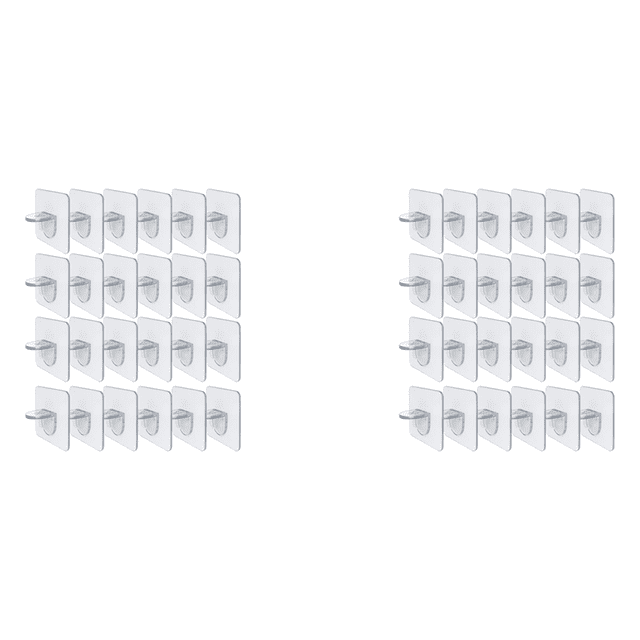 48PCS Punch Free Shelf Support Peg-Self Adhesive Shelves Clips for Kitchen Cabinet Closet Brackets Clapboard Layer