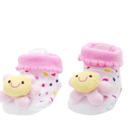

Baby Cute Cartoon Non-slip Cotton Toddler Floor Socks Kids Shoes Slipper