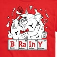 thumbnail image 3 of The Cat in the Hat - Brainy - Men's Short Sleeve Graphic T-Shirt, 3 of 5