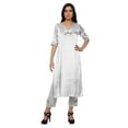 thumbnail image 1 of Moomaya Vêtements Indiens Traditionnels pour Femmes Kurta en Viscose Robe de Soirée, 1 of 1
