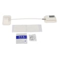 thumbnail image 2 of Cerradura Combinada A Prueba De Bebés, Cerradura De Cable De Seguridad Para Ventana De Acero Inoxidable Multiusos Para Refrigerador Y Refrigerador, 2 of 7