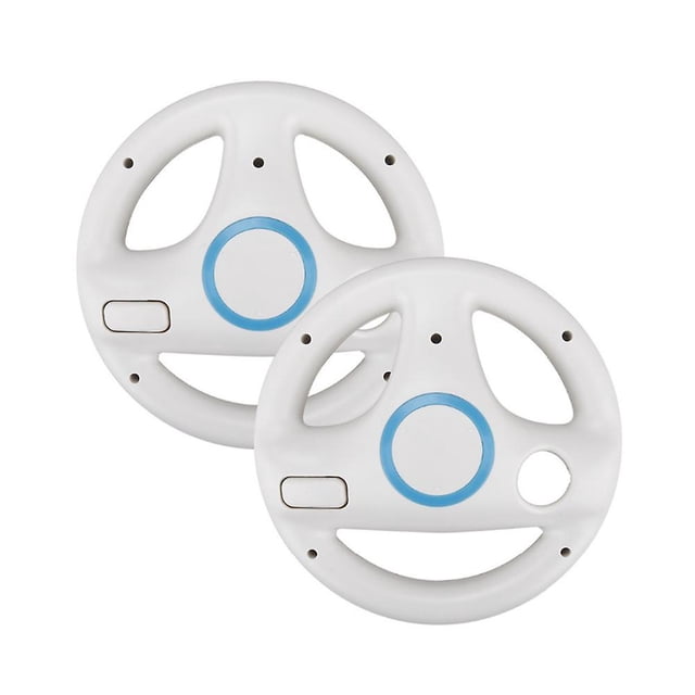 2 * Volante para Wii, Volante de carreras Joystick Wii Wheel Volante para juegos de carreras de Wii