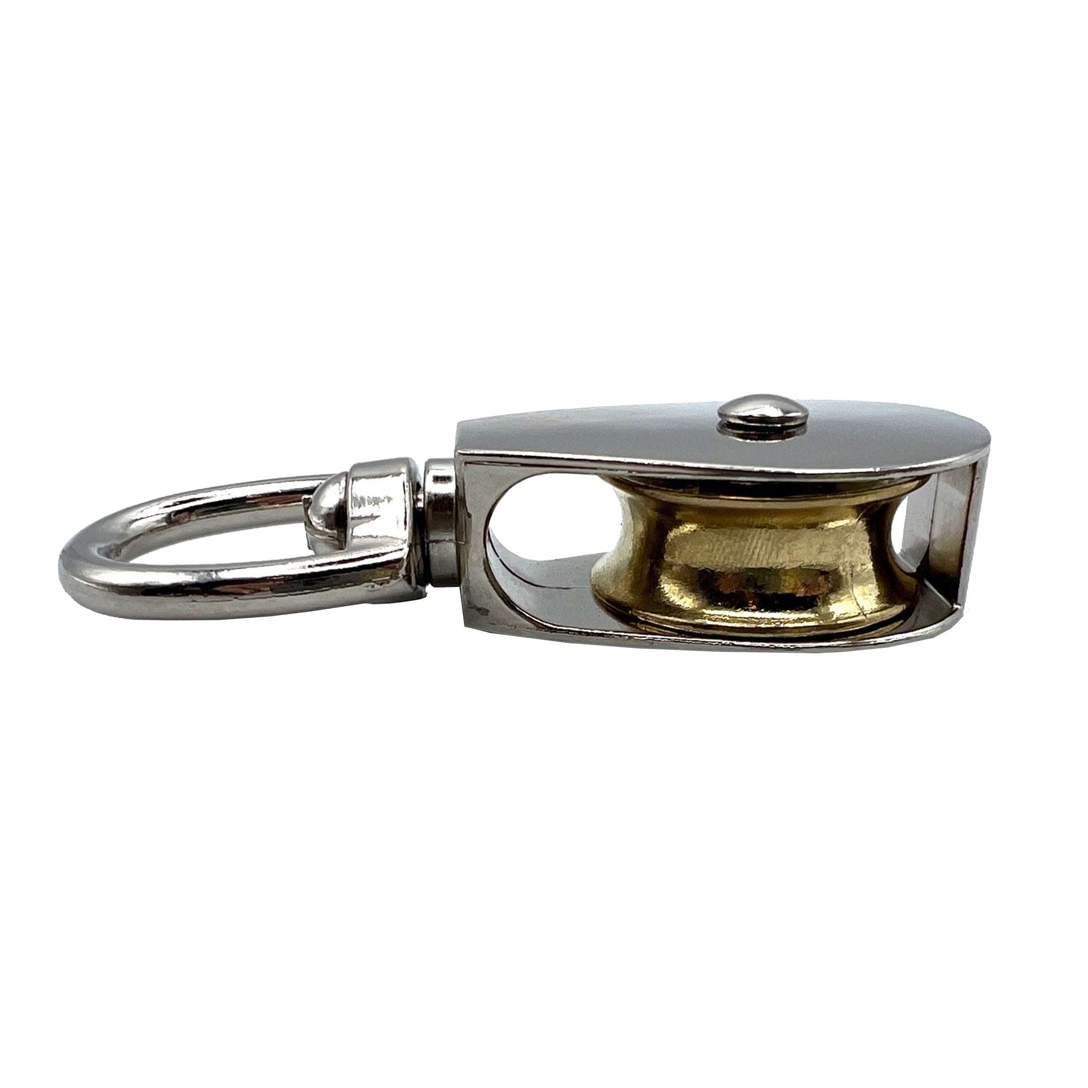 (2 pack) 1 1/4" Swivel Pulley, Zinc, Peerless Chain Company, #4730138