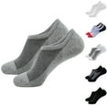 thumbnail image 3 of Xfvqtps Mens No Show Socks with Grippy Short Non Slip Simplicity Invisible Comfortable Breathable Elastic Sports Socks Black, 3 of 3