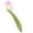 Pink & Green, variant on Opvise Lifelike 37cm Artificial Tulip Stems - Faux Silk Flowers for Home Decor, Weddings, Spring Parties, Reusable Vibrant Floral Arrangements Purple