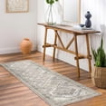 thumbnail image 3 of GLATTICE Washable Runner Rug 2x7 Ivory Grey Runners Non-Slip Ultra Soft Printed Distressed Medallion Floor Carpet Runner for Bedroom Hallway Kitchen, 3 of 8
