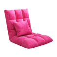 thumbnail image 1 of simhoa Canapé de Sol Pliable Doux pour Salon Chambre d'Amis Maison Rouge Rose, 1 of 8