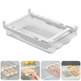 thumbnail image 4 of HAOAN Refrigerator Egg Drawer Egg Holder Hanging Egg Storage Container Bin Box, 4 of 4