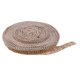 thumbnail image 4 of Cinta de Arpillera de Arpillera Natural de 50 Metros, Cinta de Yute, Cinta Decorativa Natural, Cinta de Lazo para Manualidades, Decoración de La Casa Zulema Cinta de yute, 4 of 8