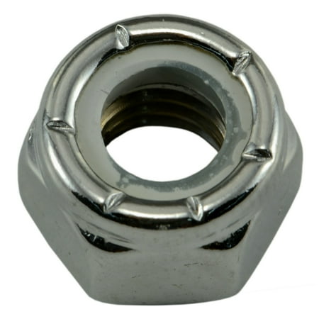 

5/16 -18 Chrome Nylon Insert Lock Nuts LNS-275 (10 pcs.)