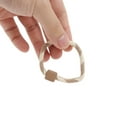 thumbnail image 5 of Unique Bargains 1 Pc Fashion Woven Hair Elastic Band for Home Beige Apricot, 5 of 5