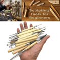 thumbnail image 2 of Juego de herramientas de cerámica para arcilla de 40 Uds., juego de herramientas para esculpir cerámica para principiantes, manualidades artísticas profesionales kaili Sencillez, 2 of 2