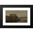 thumbnail image 2 of Amaldus Nielsen 14x10 Black Modern Framed Museum Art Print Titled - Seabed, Lindesnes (1858), 2 of 5