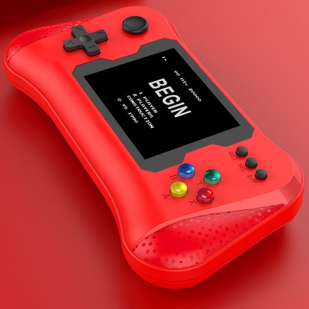 Xihbxyly Venta de Palets Consola de Juegos Portátil Consola de Juegos Portátil 500 Juegos Clásicos Fc Batería Recargable 1200 Mah Compatible En Conexión a Tv Reproductores Adecuados para Niños