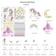 thumbnail image 3 of Unicorn Wall Stickers, Rainbow Castle Wall Decals Grow in The Dark Stars Sticker Cute Glowing Moon Luminous Star Castle Decals for Girls Bedroom Nurse, 3 of 4