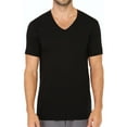 thumbnail image 3 of Men's Calida 14065 Focus V-Neck T-Shirt (White M), 3 of 4