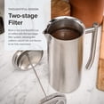 thumbnail image 3 of Prensa francesa Frieling para café de 1,3 L, acero inoxidable aislado, 3 of 8
