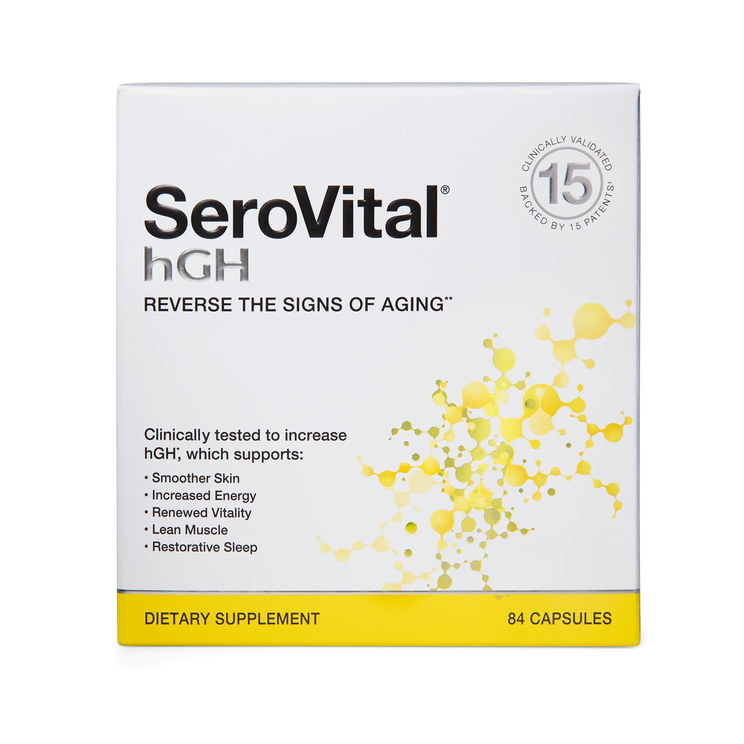 SeroVital hGH Renewal Complex Reverse The Signs Of Aging, 84 Count *EN