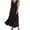 Black, variant on Ruimatai Women's V Neck Ruffle Cap Sleeve Pocket Loose Flowy Maxi Dresses for Women Daily Boho Casual Soft Breezy All-Day Relaxed Comfort Wear