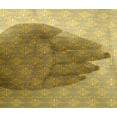 thumbnail image 4 of oneOone Viscose Chiffon Fabric Curve & Circle Block Printed Fabric 1 Yard 42 Inch Wide, 4 of 4