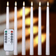 thumbnail image 3 of 6 Pzs Velas Led Decorativas Llama Realista Y Control Remoto Lab.G, eige, 3 of 5